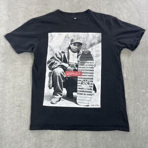 Asphalt Mike Milin‎ Eazy E Skateboard Tshirt Mens Medium Black T Shirt